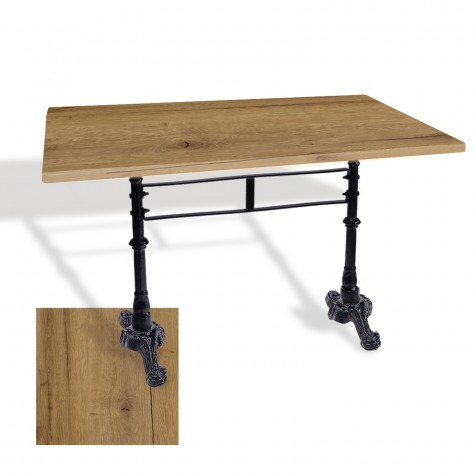 Çipa 3002 Döküm Ayak Masa 80x120 cm - (Werzalit, Wermodin ve Allzalit Tabla)