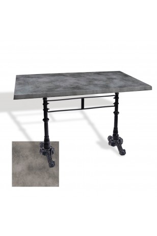 Çipa 3002 Döküm Ayak Masa 80x120 cm - (Werzalit, Wermodin ve Allzalit Tabla)