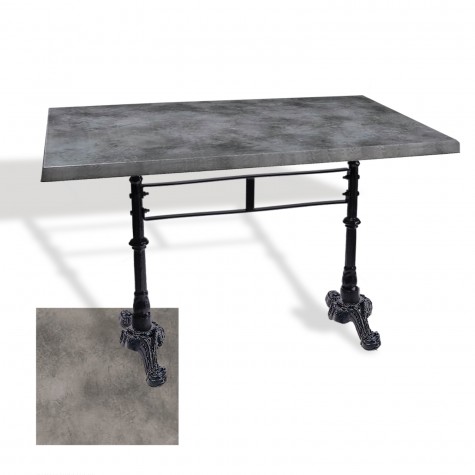 Çipa 3002 Döküm Ayak Masa 80x120 cm - (Werzalit, Wermodin ve Allzalit Tabla)