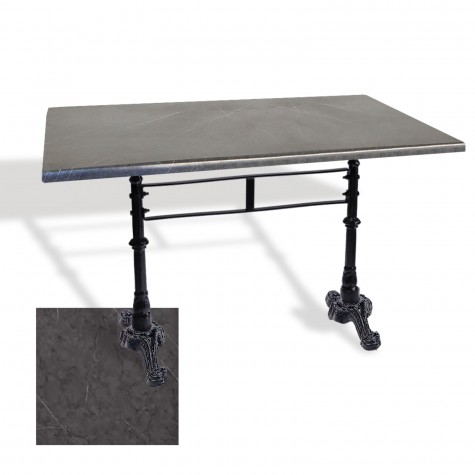 Çipa 3002 Döküm Ayak Masa 80x120 cm - (Werzalit, Wermodin ve Allzalit Tabla)