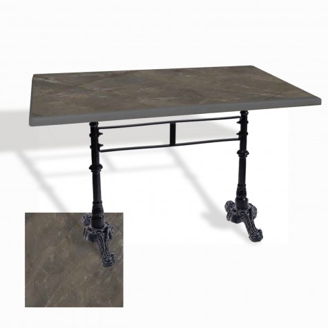 Çipa 3002 Döküm Ayak Masa 80x120 cm - (Werzalit, Wermodin ve Allzalit Tabla)