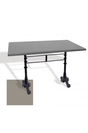 Çipa 3002 Döküm Ayak Masa 70x120 cm - (Werzalit, Wermodin ve Allzalit Tabla)