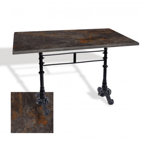 Çipa 3002 Döküm Ayak Masa 70x120 cm - (Werzalit, Wermodin ve Allzalit Tabla)