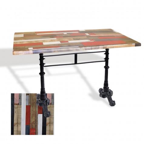 Çipa 3002 Döküm Ayak Masa 80x140 cm - (Werzalit, Wermodin ve Allzalit Tabla)