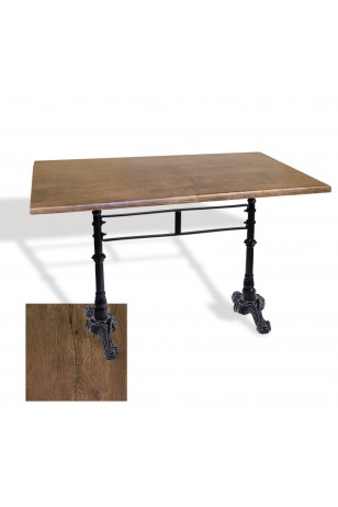 Çipa 3002 Döküm Ayak Masa 70x120 cm - (Werzalit, Wermodin ve Allzalit Tabla)