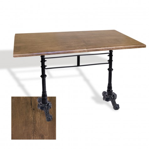 Çipa 3002 Döküm Ayak Masa 70x120 cm - (Werzalit, Wermodin ve Allzalit Tabla)