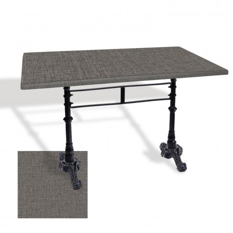 Çipa 3002 Döküm Ayak Masa 70x120 cm - (Werzalit, Wermodin ve Allzalit Tabla)