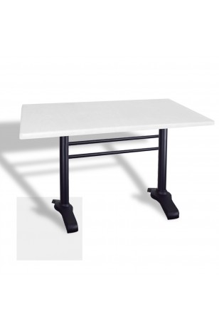 Çipa 3010 Döküm Ayak Masa 80x120 cm - (Werzalit, Wermodin ve Allzalit Tabla)
