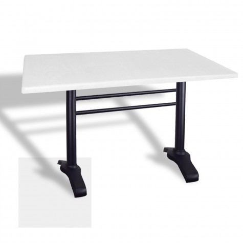 Çipa 3010 Döküm Ayak Masa 80x120 cm - (Werzalit, Wermodin ve Allzalit Tabla)