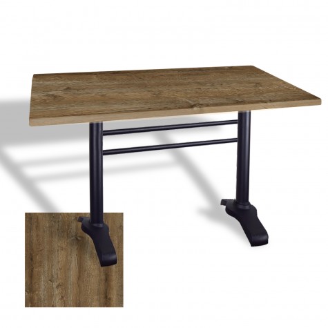 Çipa 3010 Döküm Ayak Masa 80x120 cm - (Werzalit, Wermodin ve Allzalit Tabla)