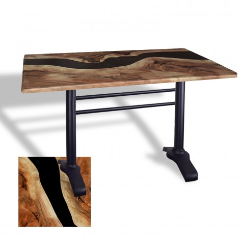 Çipa 3010 Döküm Ayak Masa 80x120 cm - (Werzalit, Wermodin ve Allzalit Tabla)