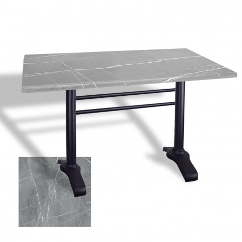 Çipa 3010 Döküm Ayak Masa 80x120 cm - (Werzalit, Wermodin ve Allzalit Tabla)