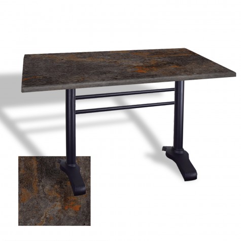 Çipa 3010 Döküm Ayak Masa 80x120 cm - (Werzalit, Wermodin ve Allzalit Tabla)