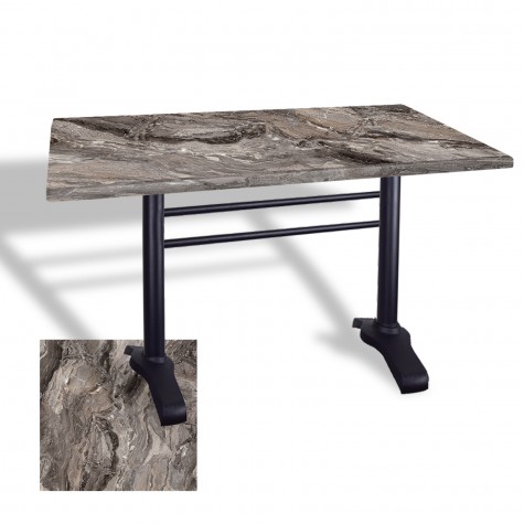 Çipa 3010 Döküm Ayak Masa 70x120 cm - (Werzalit, Wermodin ve Allzalit Tabla)