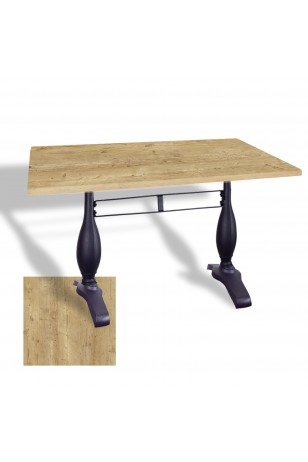 Çipa 3011 Döküm Ayak Masa 70x120 cm - (Werzalit, Wermodin ve Allzalit Tabla)