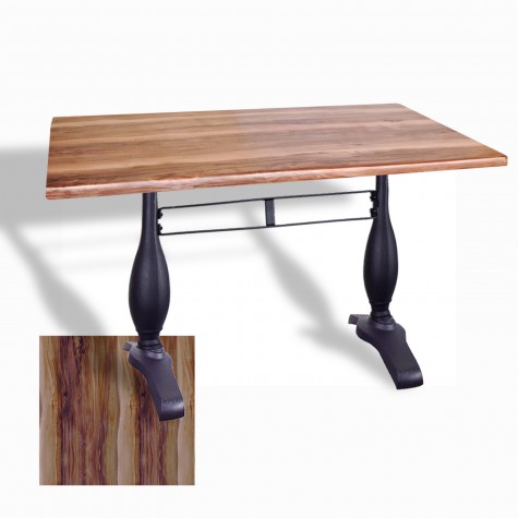 Çipa 3011 Döküm Ayak Masa 70x120 cm - (Werzalit, Wermodin ve Allzalit Tabla)