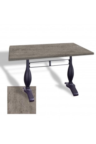 Çipa 3011 Döküm Ayak Masa 70x120 cm - (Werzalit, Wermodin ve Allzalit Tabla)