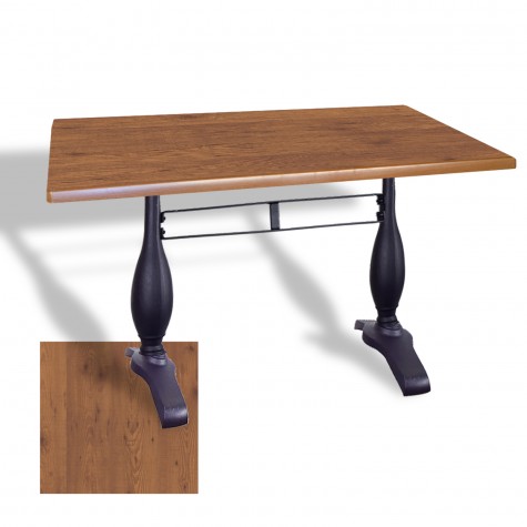 Çipa 3011 Döküm Ayak Masa 70x120 cm - (Werzalit, Wermodin ve Allzalit Tabla)