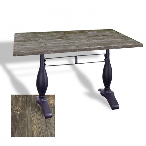 Çipa 3011 Döküm Ayak Masa 70x120 cm - (Werzalit, Wermodin ve Allzalit Tabla)