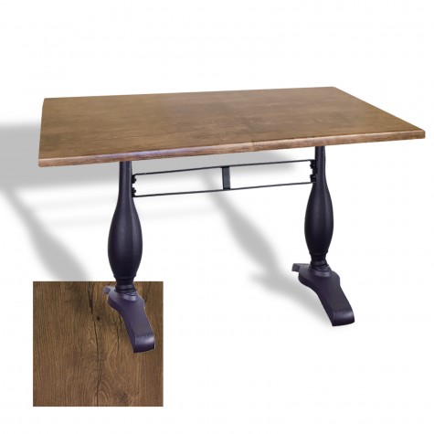 Çipa 3011 Döküm Ayak Masa 80x140 cm - (Werzalit, Wermodin ve Allzalit Tabla)