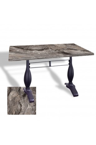Çipa 3011 Döküm Ayak Masa 80x140 cm - (Werzalit, Wermodin ve Allzalit Tabla)