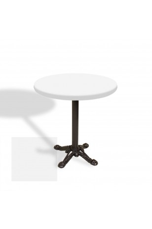 Çipa Laminat Yuvarlak Masa Çap 80cm ESB