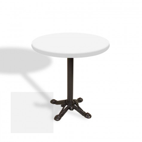 Çipa Laminat Yuvarlak Masa Çap 80cm ESB