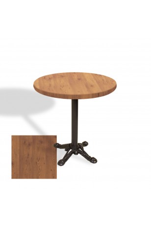 Çipa Laminat Yuvarlak Masa Çap 80cm ESB