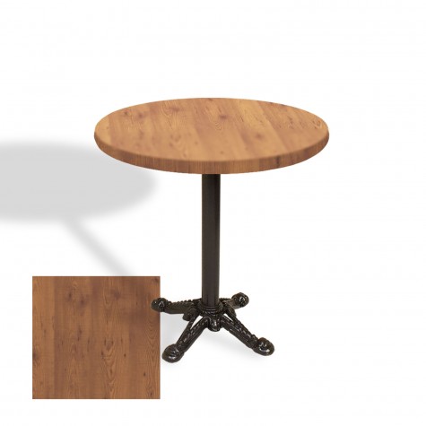 Çipa Laminat Yuvarlak Masa Çap 80cm ESB