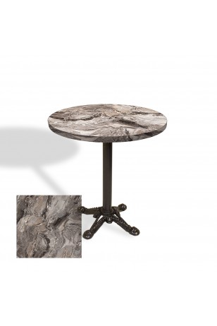 Çipa Laminat Yuvarlak Masa Çap 90cm ESB