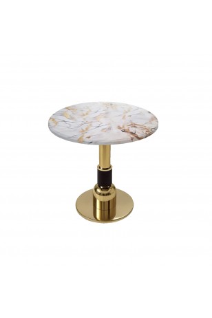 Gold Yuvarlak Masa  Çap 80cm - (Werzalit, Wermodin ve Allzalit Tabla) - Teramo