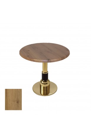 Gold Yuvarlak Masa  Çap 80cm - (Werzalit, Wermodin ve Allzalit Tabla) - Teramo
