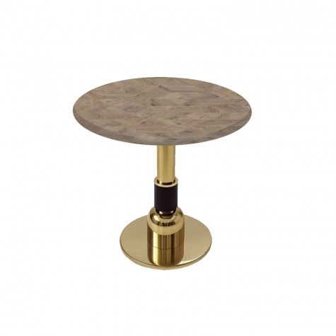 Gold Yuvarlak Masa  Çap 80cm - (Werzalit, Wermodin ve Allzalit Tabla) - Teramo