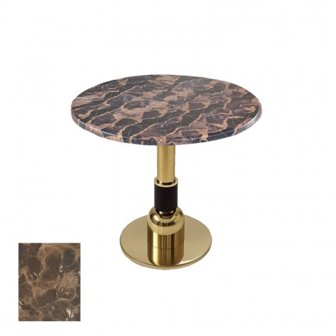 Gold Yuvarlak Masa  Çap 80cm - (Werzalit, Wermodin ve Allzalit Tabla) - Teramo