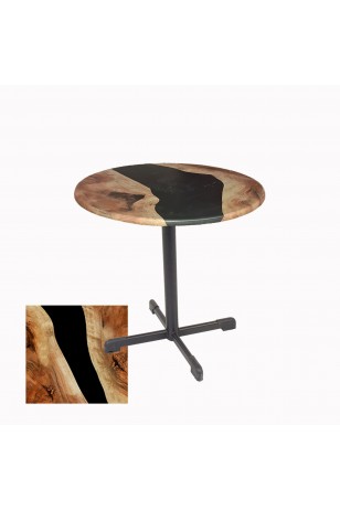 Halley Yuvarlak ESB Masa Çap 90cm - (Werzalit, Wermodin ve Allzalit Tabla)