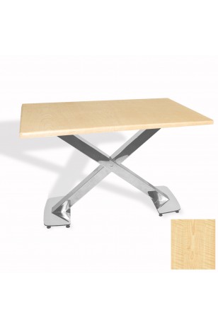 İks Masa Kromnikel (80x120 - Werzalit, Allzalit yada Wermodin Tabla)