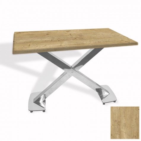 İks Masa Kromnikel (80x120 - Werzalit, Allzalit yada Wermodin Tabla)