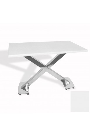 İks Masa Kromnikel (80x120 - Werzalit, Allzalit yada Wermodin Tabla)