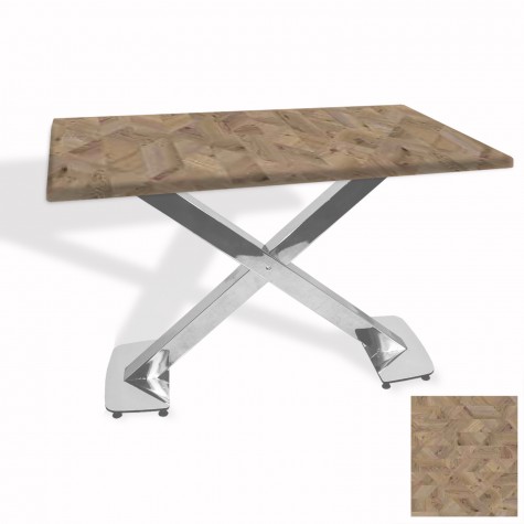 İks Masa Kromnikel (70x120 - Werzalit, Allzalit yada Wermodin Tabla)