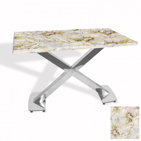 İks Masa Kromnikel (70x120 - Werzalit, Allzalit yada Wermodin Tabla)