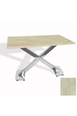 İks Masa Kromnikel (70x120 - Werzalit, Allzalit yada Wermodin Tabla)