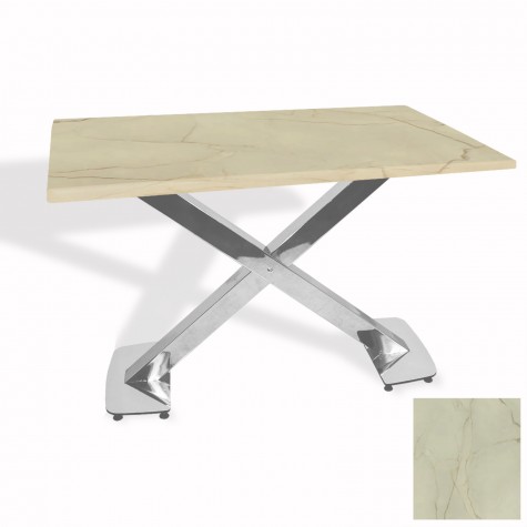 İks Masa Kromnikel (70x120 - Werzalit, Allzalit yada Wermodin Tabla)