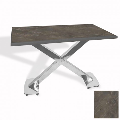 İks Masa Kromnikel (80x140 - Werzalit, Allzalit yada Wermodin Tabla)