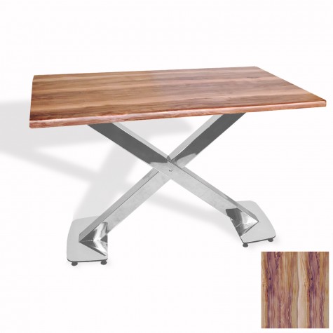 İks Masa Kromnikel (80x140 - Werzalit, Allzalit yada Wermodin Tabla)