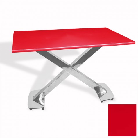 İks Masa Kromnikel (80x140 - Werzalit, Allzalit yada Wermodin Tabla)