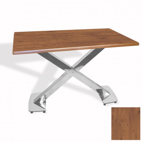 İks Masa Kromnikel (80x120 - Werzalit, Allzalit yada Wermodin Tabla)