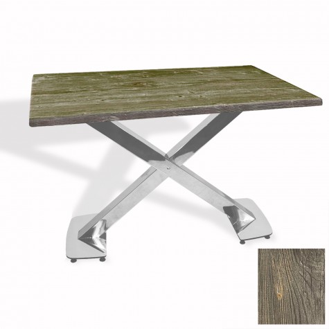 İks Masa Kromnikel (80x120 - Werzalit, Allzalit yada Wermodin Tabla)