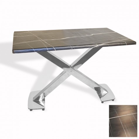 İks Masa Kromnikel (80x120 - Werzalit, Allzalit yada Wermodin Tabla)