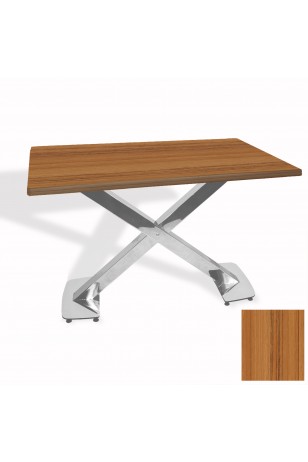 İks Masa Kromnikel (80x120 - Werzalit, Allzalit yada Wermodin Tabla)