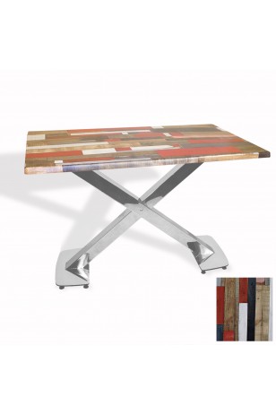 İks Masa Kromnikel (80x120 - Werzalit, Allzalit yada Wermodin Tabla)